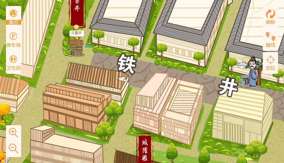 五河智慧景区：手绘地图与语音导览的完美融合